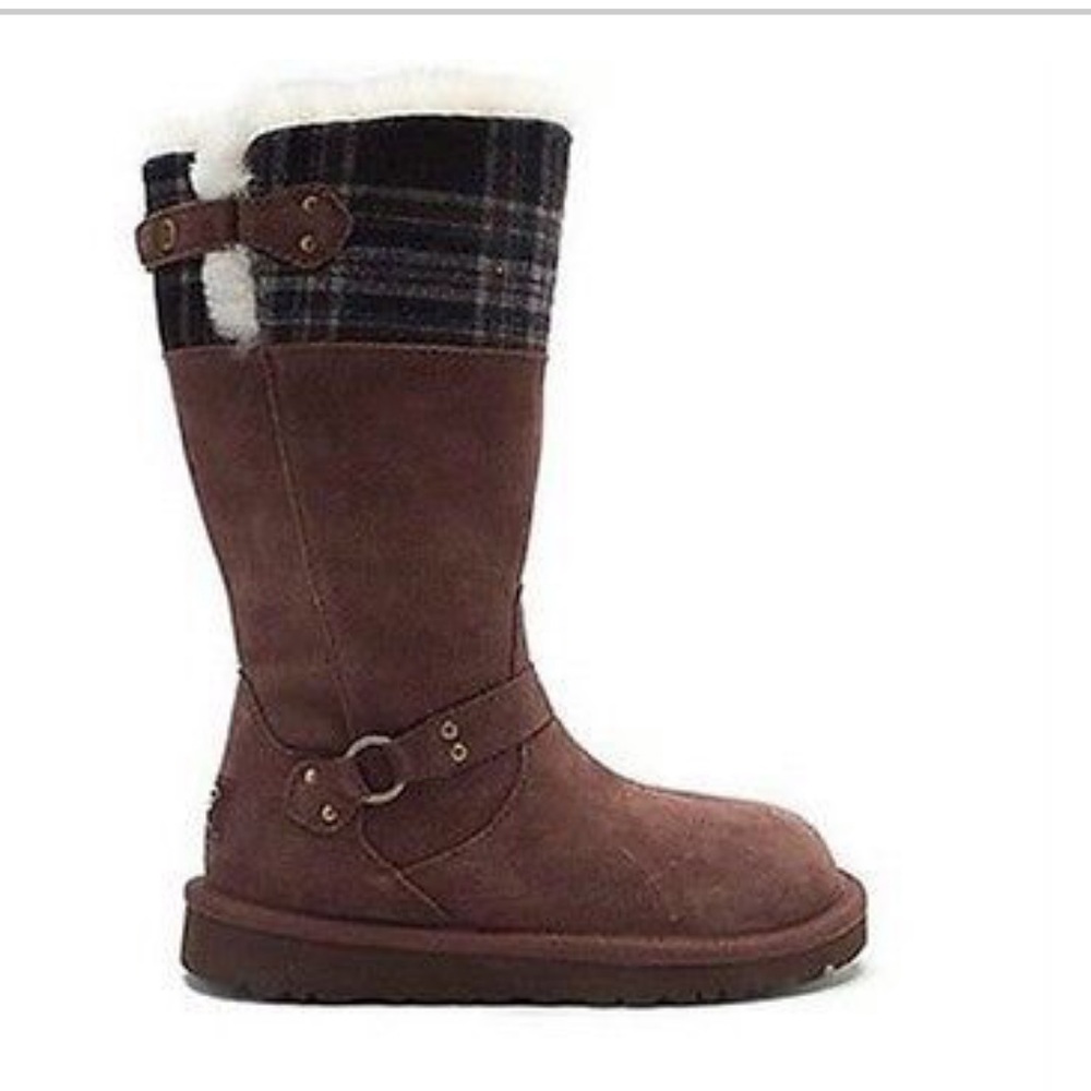 UGG Chocolate Brown Suede Boots